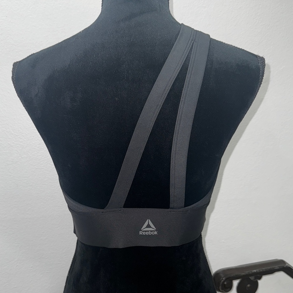 Reebok One Shoulder Bra in Black - Picture 8 of 8